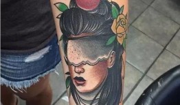 胳膊纹身吃瓜网红,揭秘胳膊纹身背后的故事